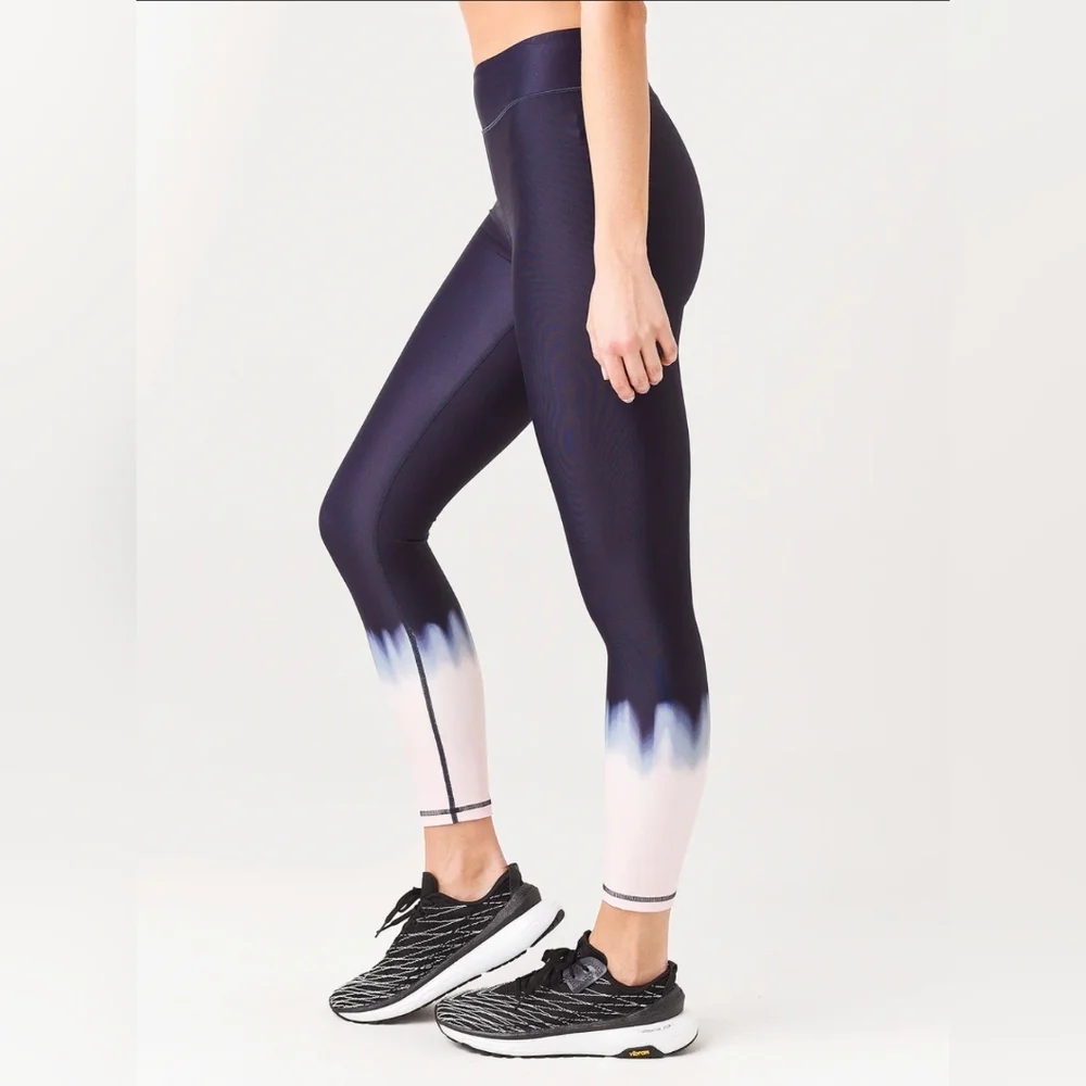 The Upside Seawater Dip-Dyed Leggings Midi 10 EUC - Picture 3 of 16